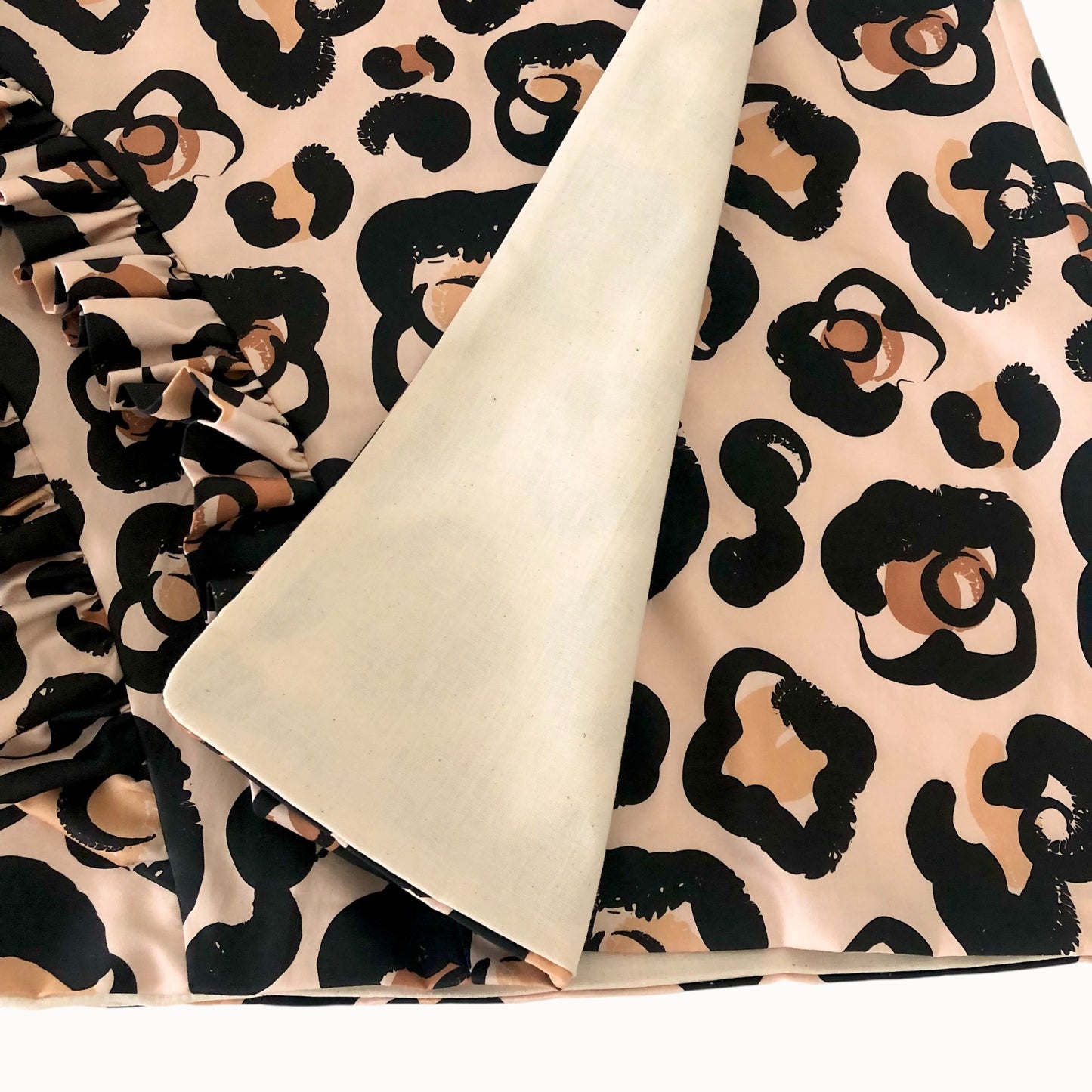 Hana Leopard Wrap Skirt