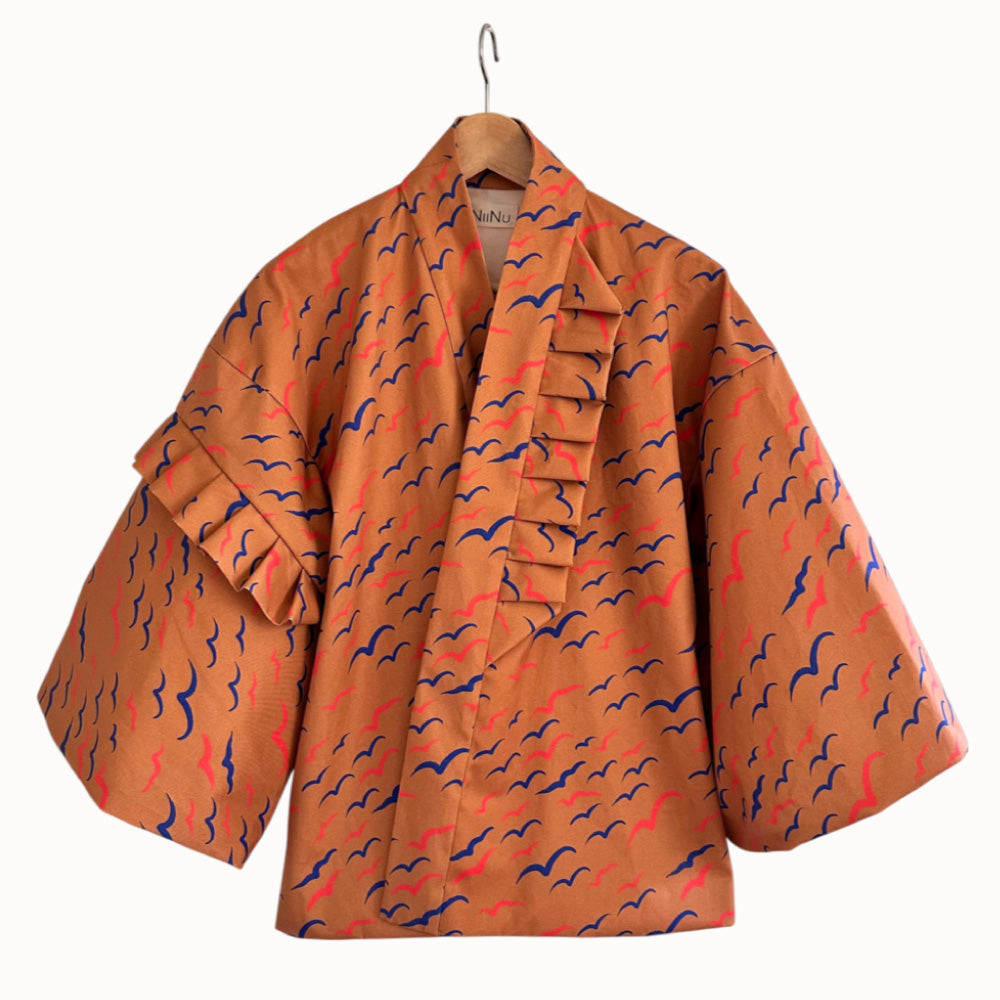 Kamome Haori – Camel / Frill Study No.01