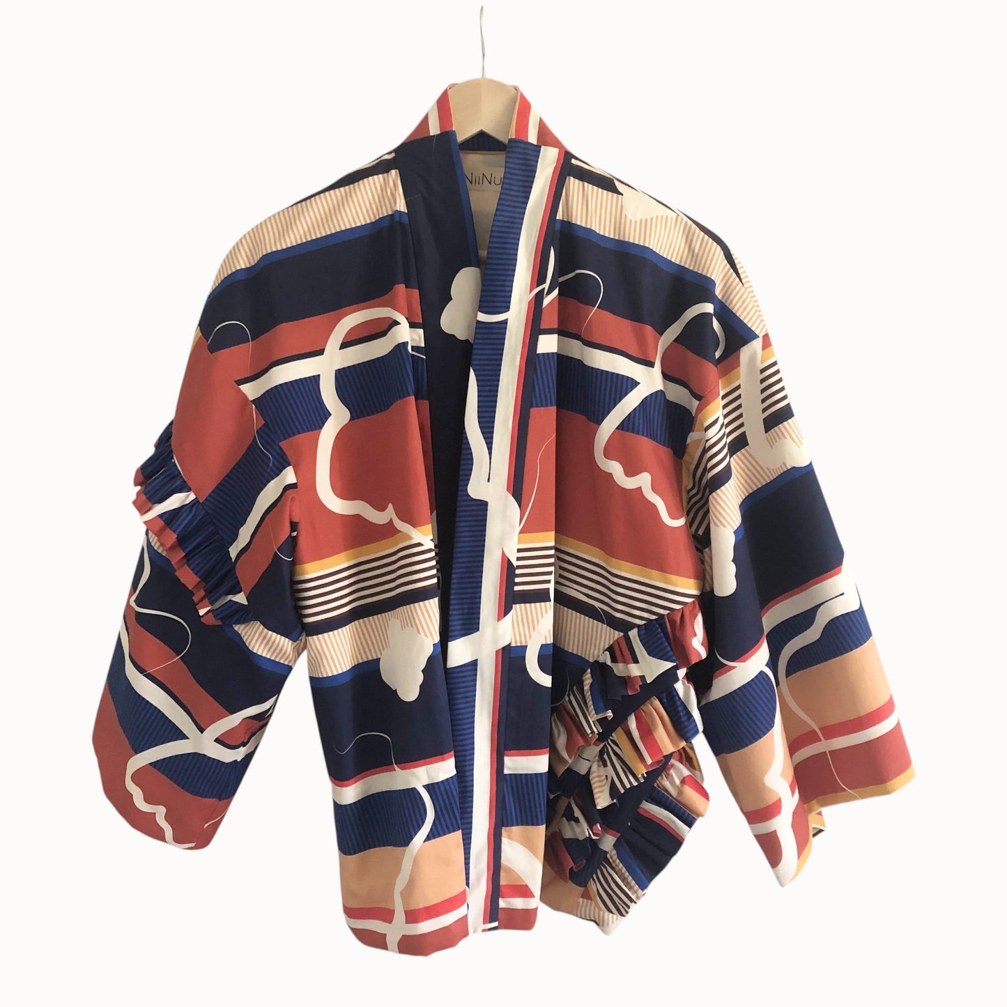 Multicolor Stripe Haori