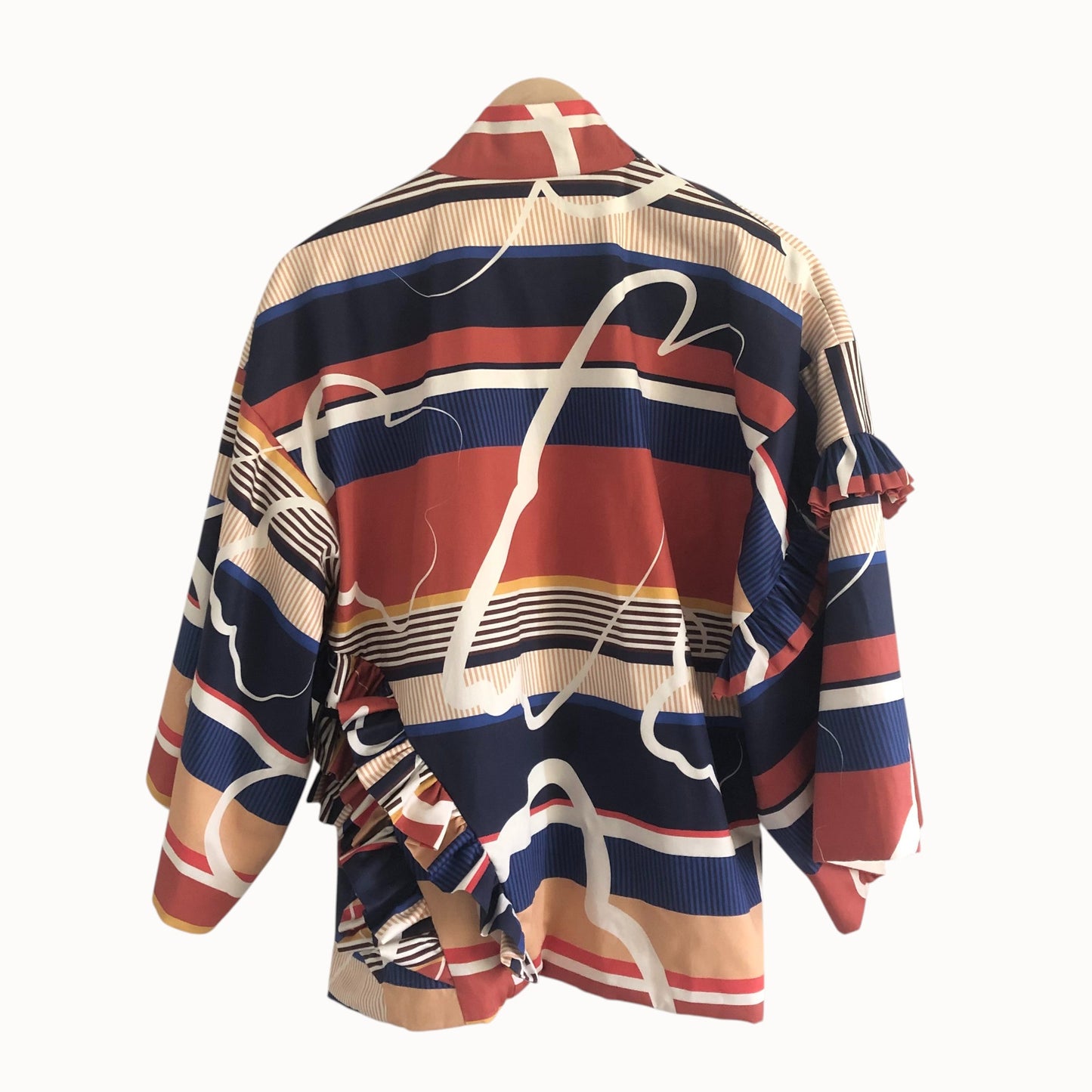Multicolor Stripe Haori