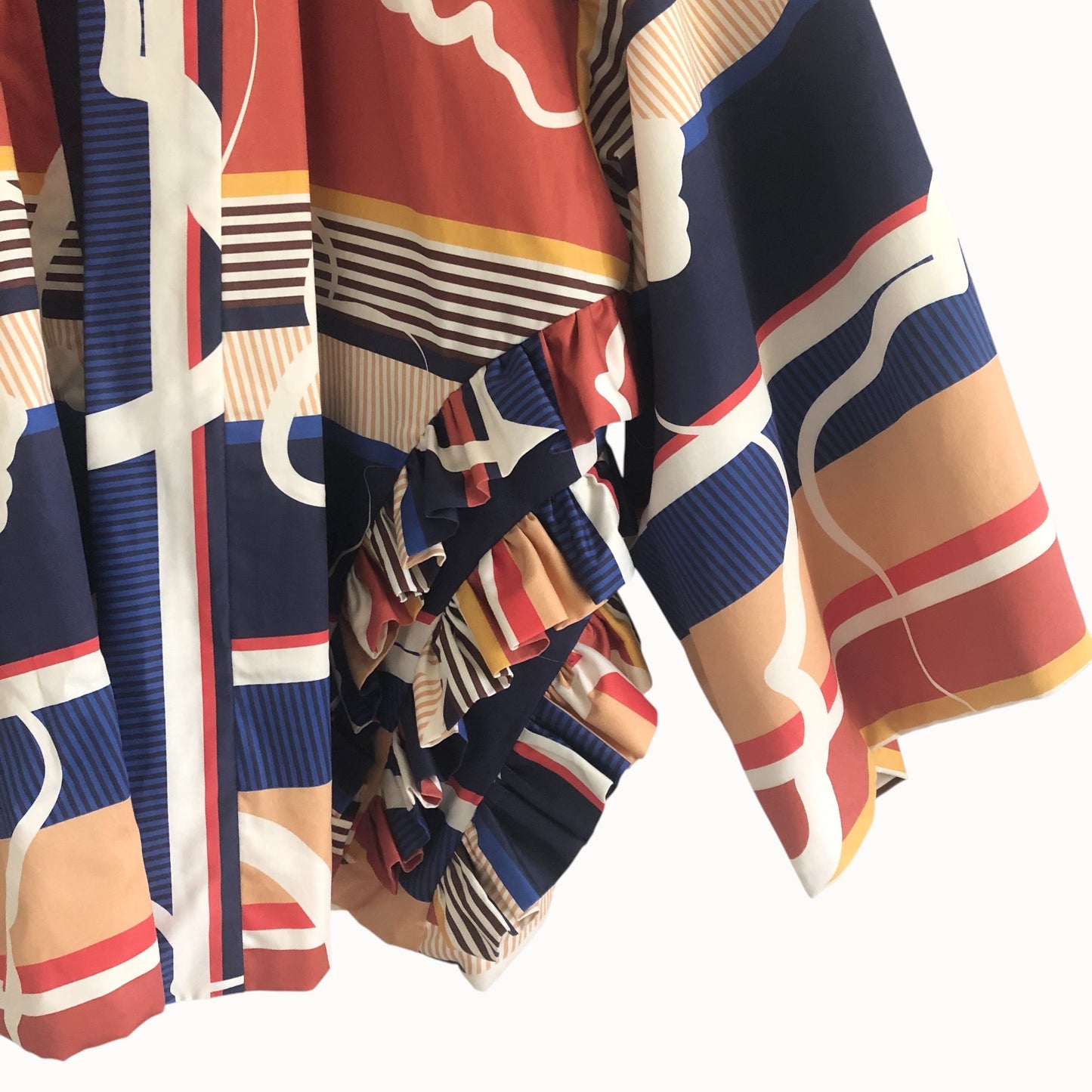 Multicolor Stripe Haori