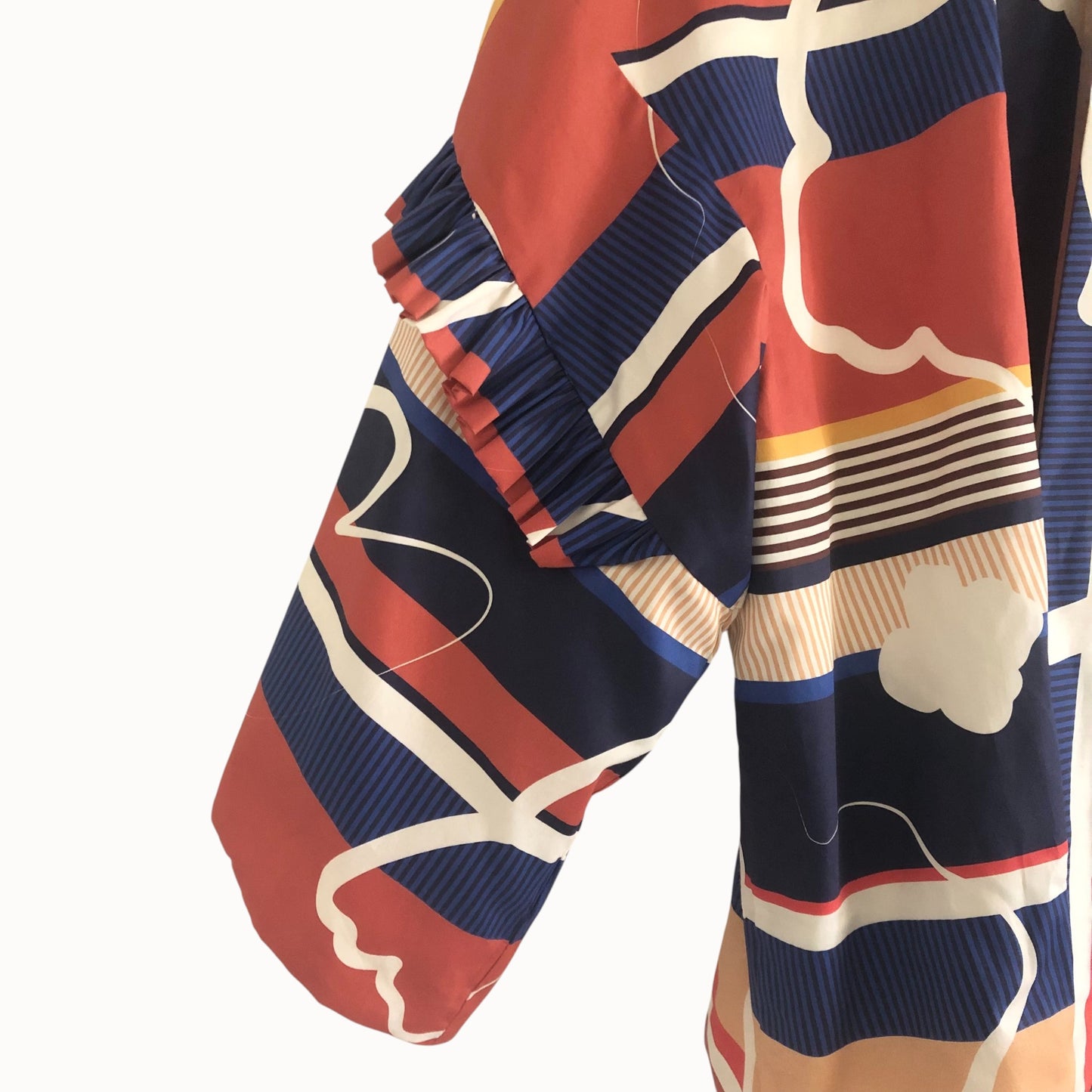 Multicolor Stripe Haori