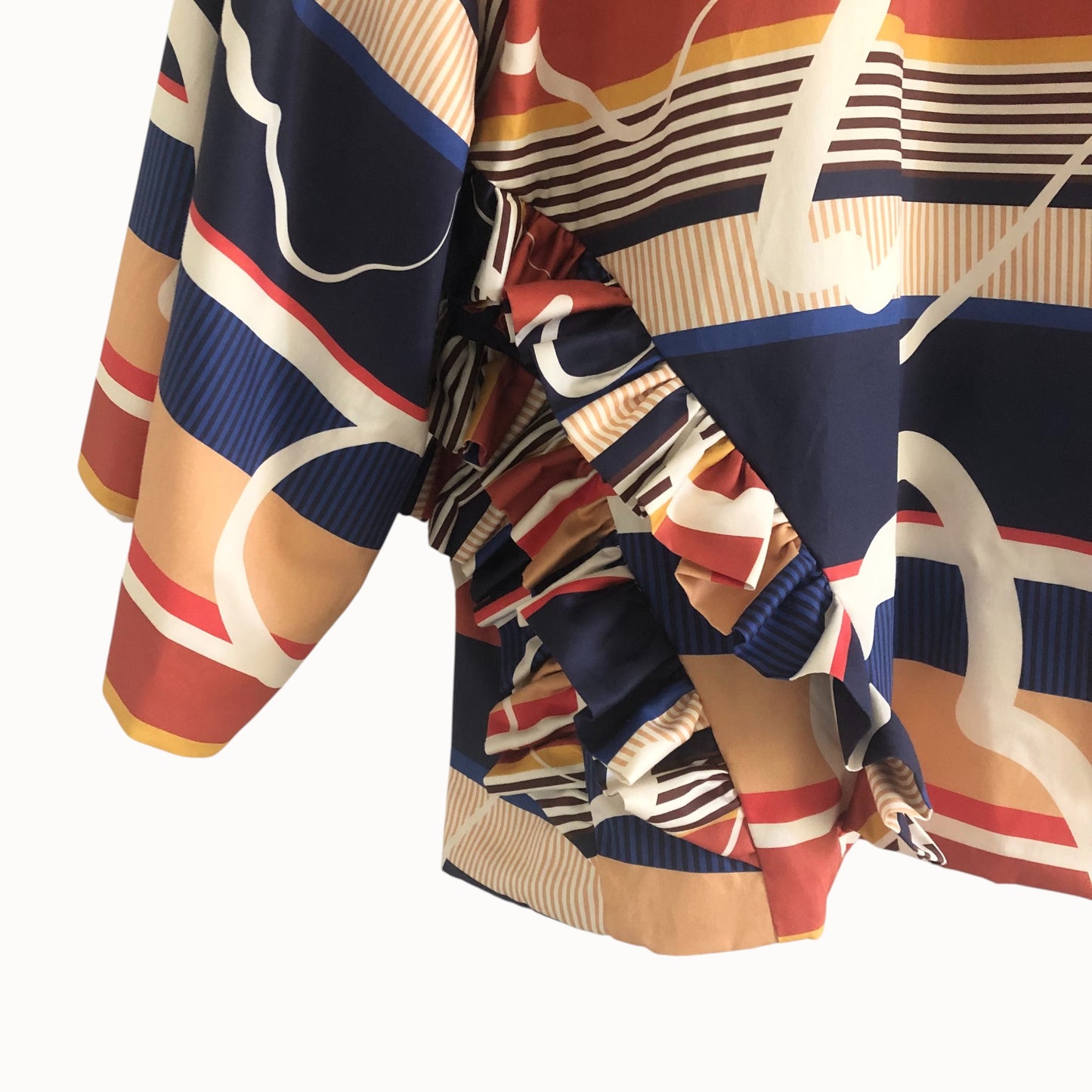 Multicolor Stripe Haori