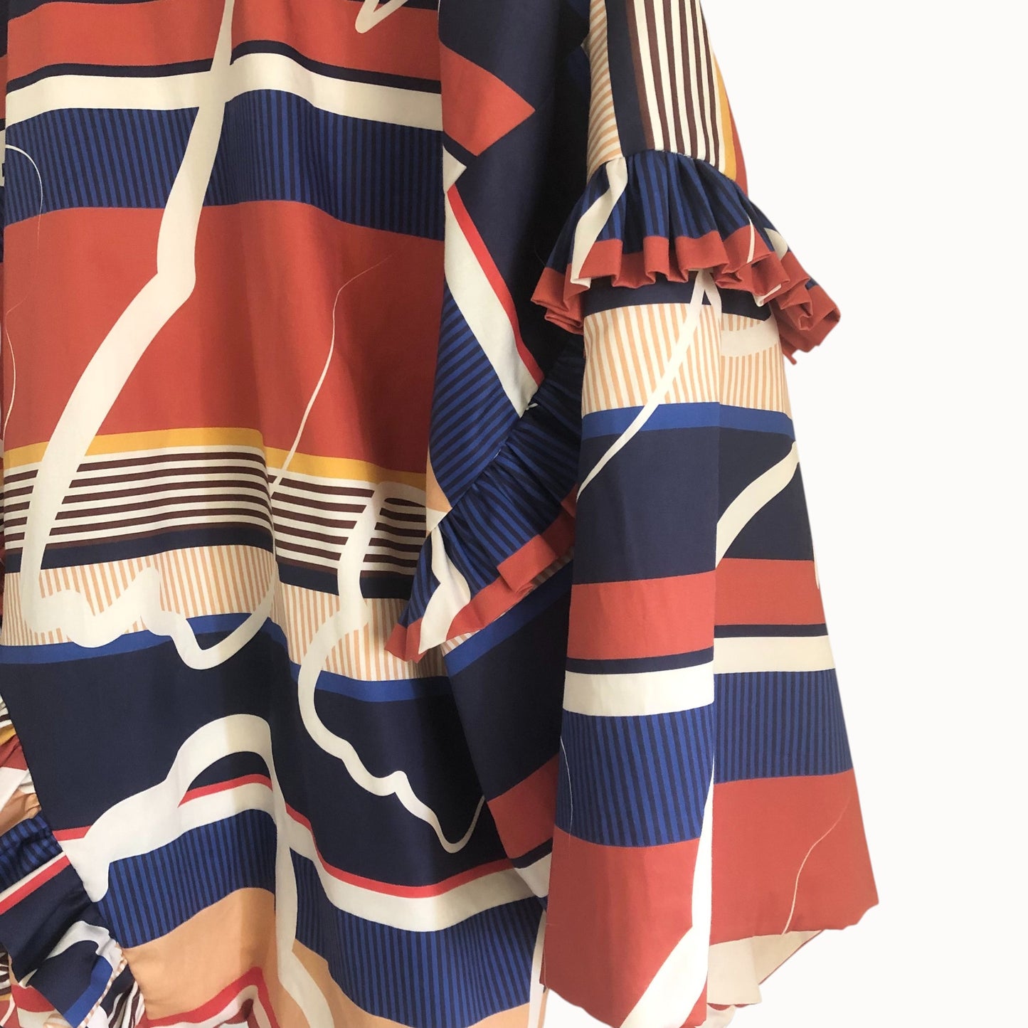 Multicolor Stripe Haori