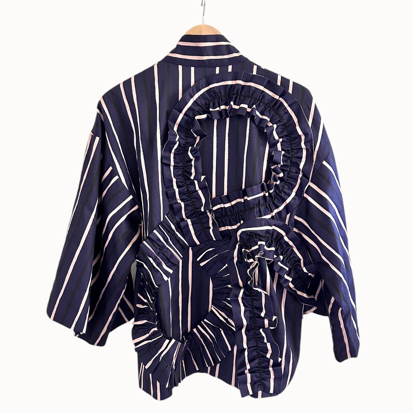Ocean Stripe Haori / Frill Study No.04