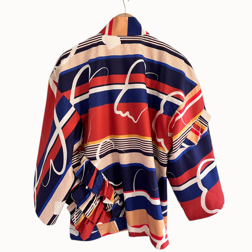 Multicolor Stripe Haori / Study No.03