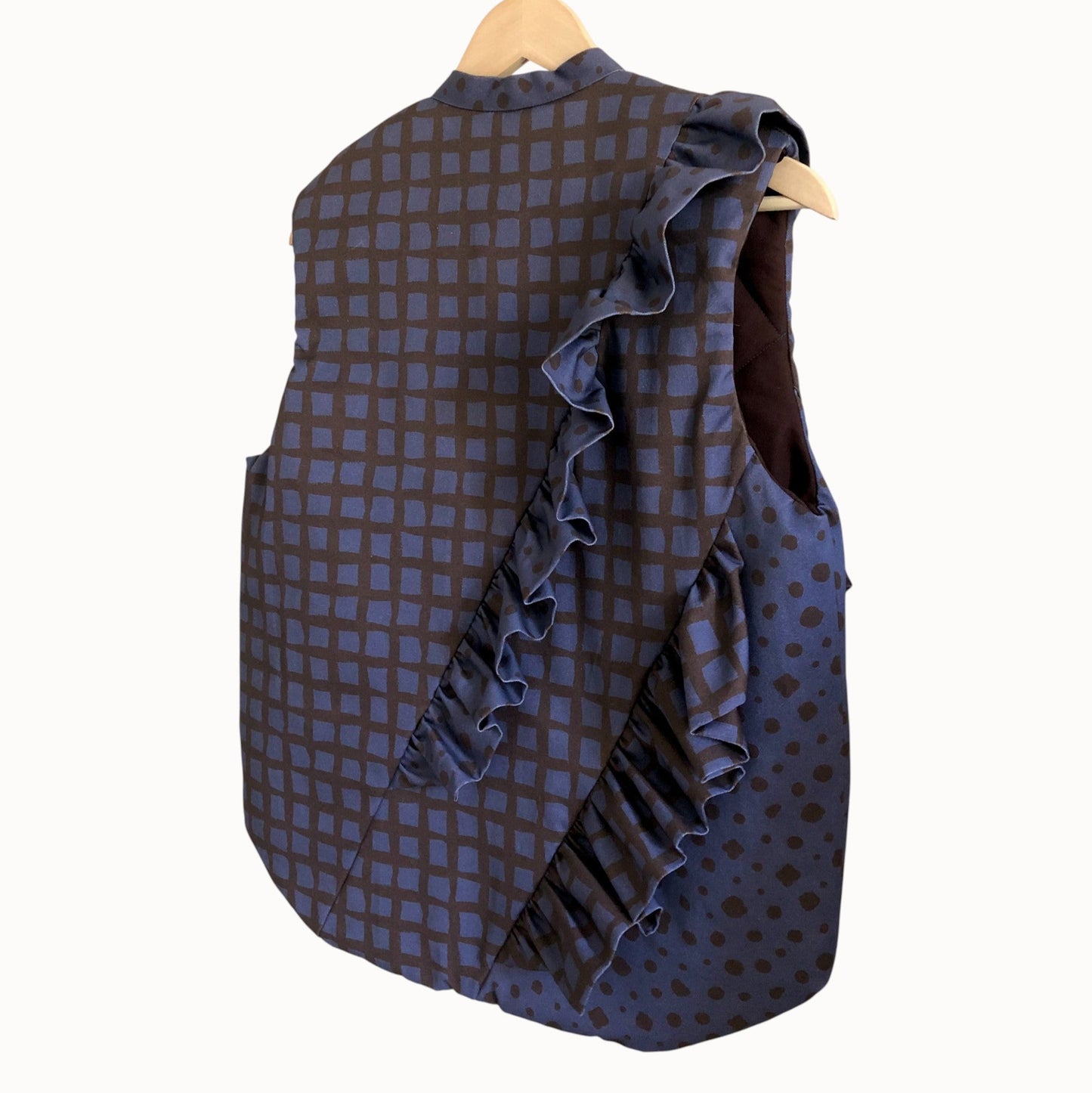 Ruffled Vest