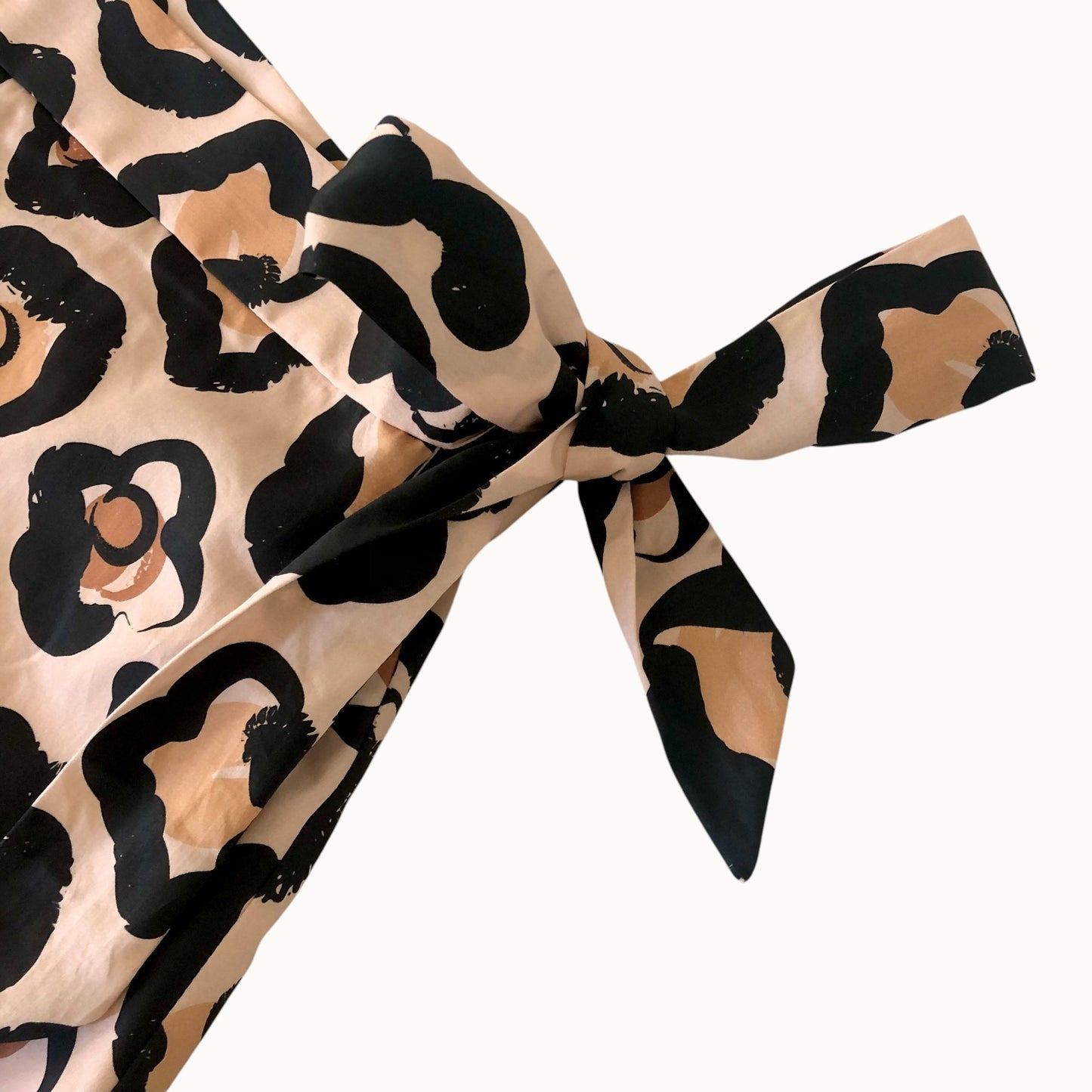 Hana Leopard Wrap Skirt