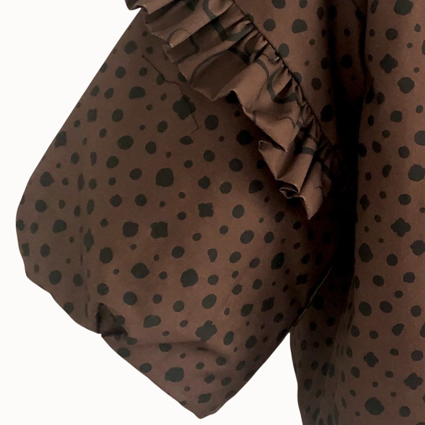 Mixed-Pattern & Padded Hanten Jacket