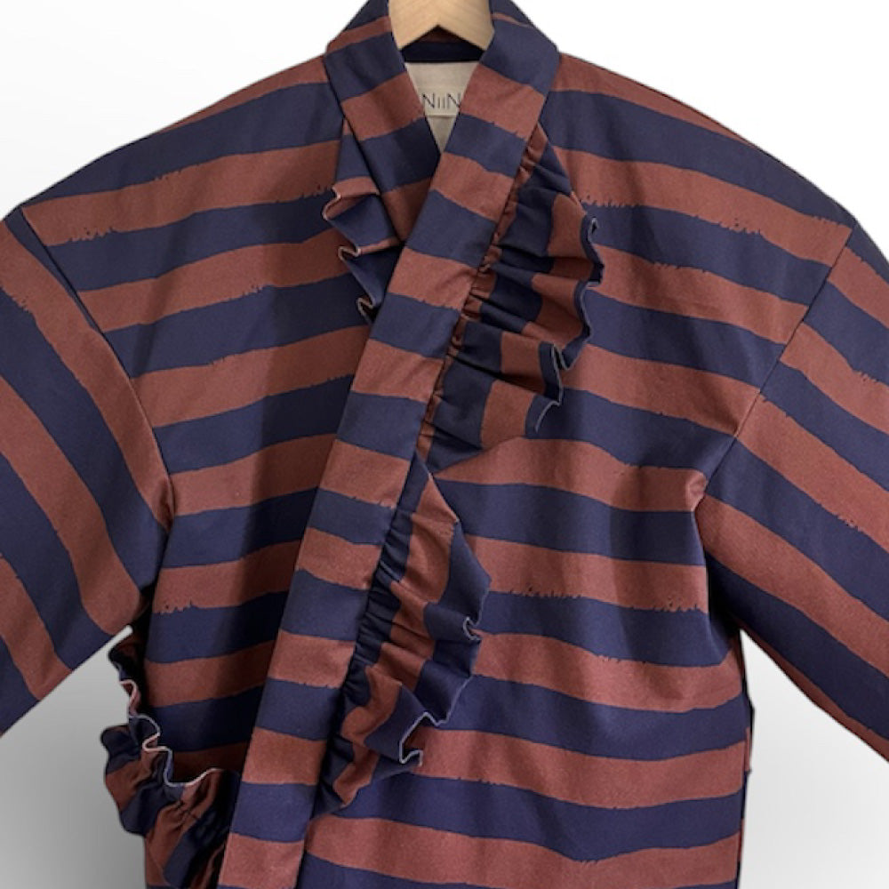 Back Ribbon Hanten Jacket