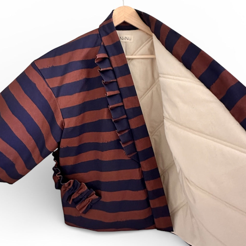 Back Ribbon Hanten Jacket