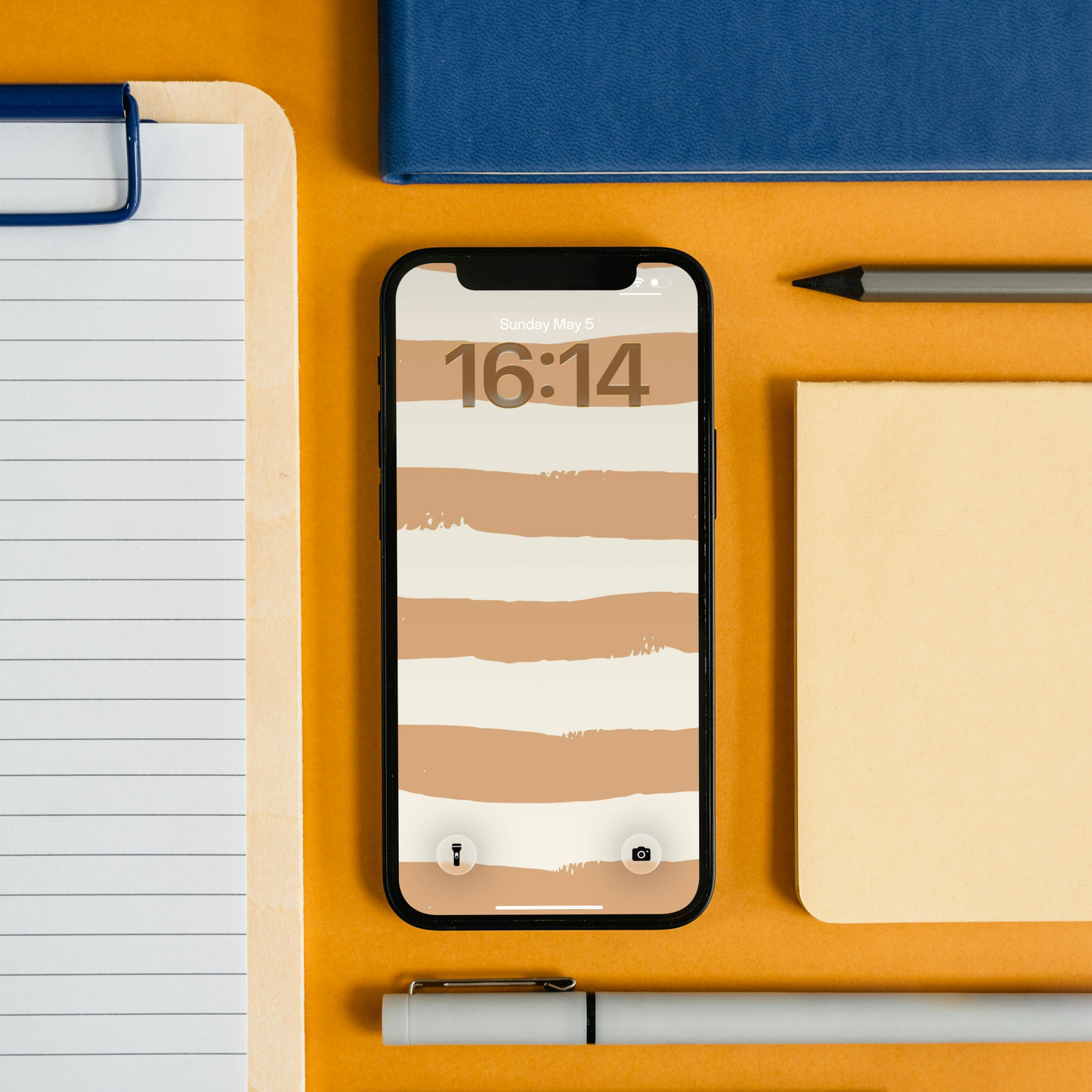 Digital Fragment — Kumo Stripe (Beige & Ivory)